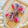 Designer Apparel Brand Pink Hair clip