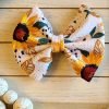 Sunflower on White Headband