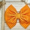 Halloween Orange Striped Headband