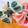 Pink & Coffee Headbands-Two piece set