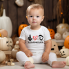 Peace Love Halloween - baby/toddler bodysuit