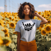 Good Vibes-Iced Gray Tee