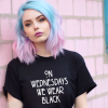On Wednesday's we wear black-Tee